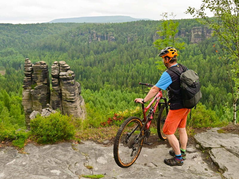 Radtouren in Rosenthal-Bielatal